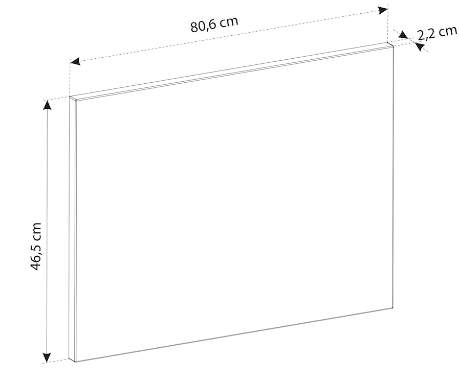 Szafka łazienkowa dwuszufladowa Temirni z blatem i otwartymi półkami 80 cm czarna/dąb wotan  - zdjęcie 11