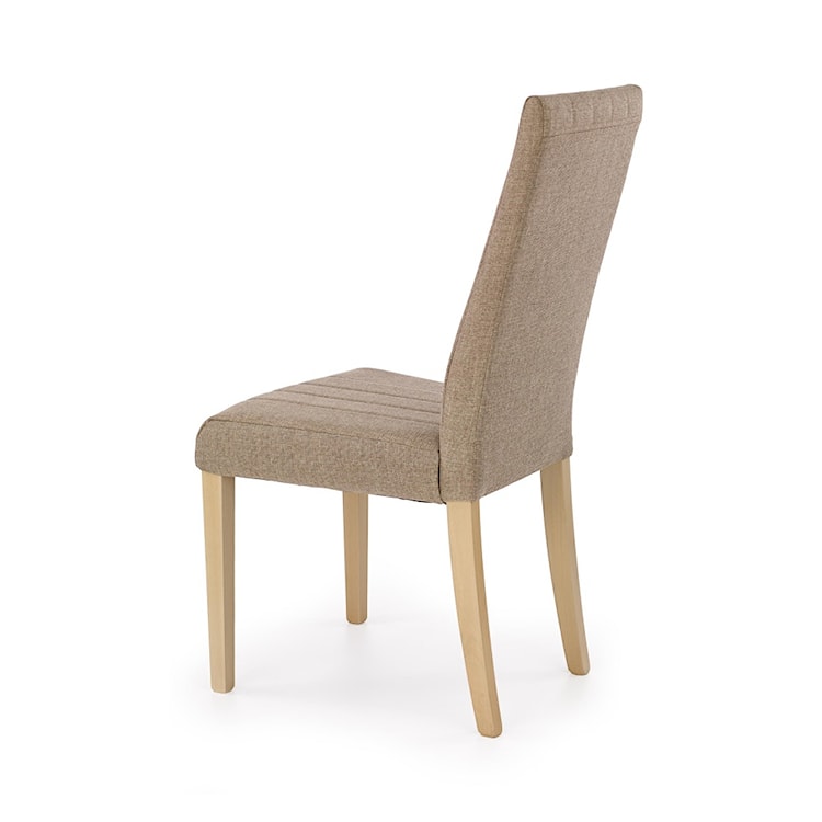 Krzesło tapicerowane Stepani dąb sonoma z beżowym  - zdjęcie 3