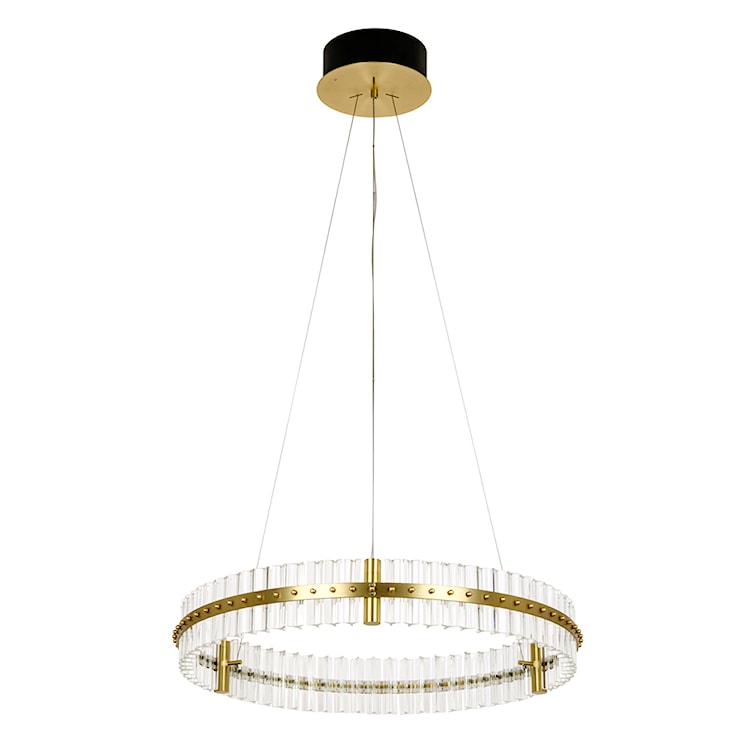 Lampa wisząca Mackerel LED średnica 70 cm złota