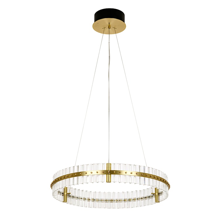 Lampa wisząca Mackerel LED średnica 70 cm złota 