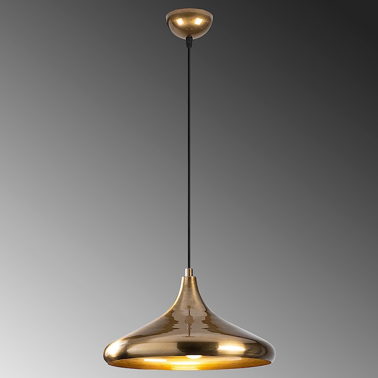 Lampa wisząca Theyro średnica 35 cm złota  - zdjęcie 4
