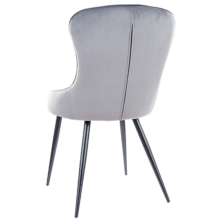 Krzesło tapicerowane Stanity szare  - zdjęcie 2