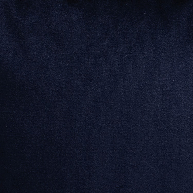 Poduszka dekoracyjna Sylvanca w tkaninie EASY CLEAN 45x45 cm granatowa z zamkiem ozdobnym  - zdjęcie 2