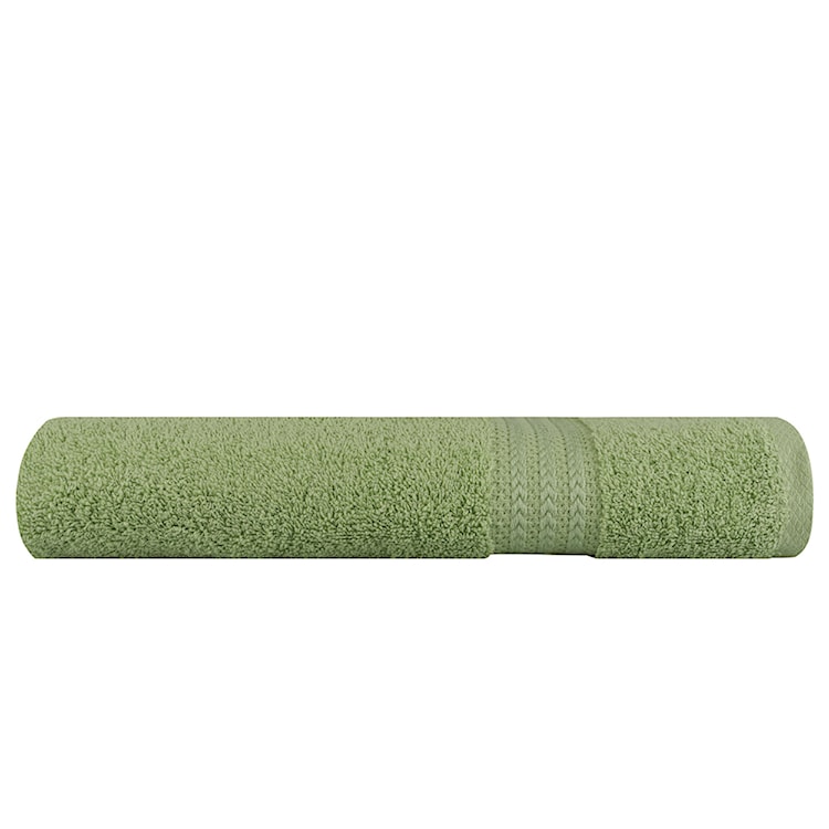 Ręcznik do kąpieli Bainrow 70/140 cm zielony  - zdjęcie 3