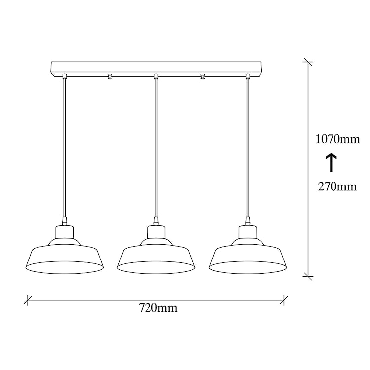 Lampa wisząca Frodes x3 złota  - zdjęcie 5