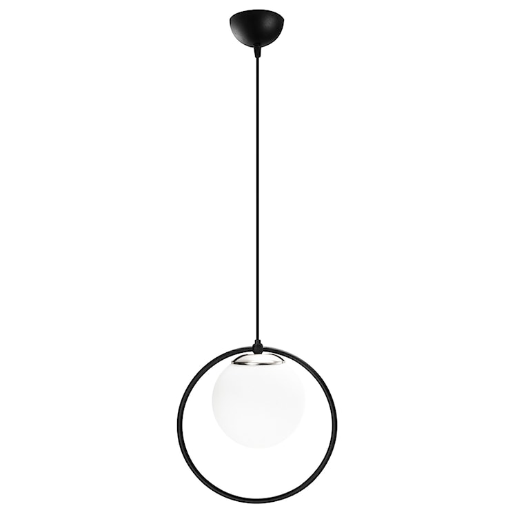 Lampa wisząca Solanum 126 cm czarno-biała 