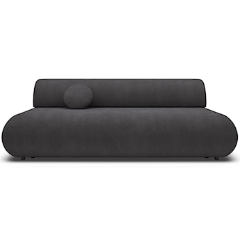 Kanapa rozkładana trzyosobowa Armone grafitowa szenil