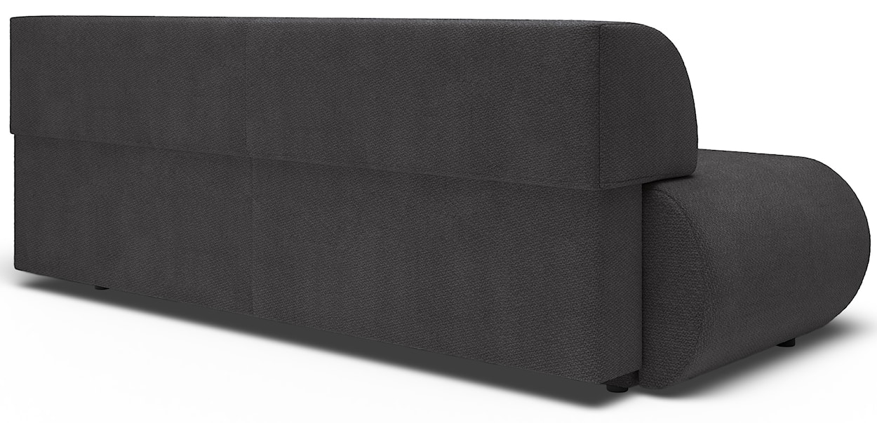 Kanapa rozkładana trzyosobowa Armone grafitowa szenil  - zdjęcie 8