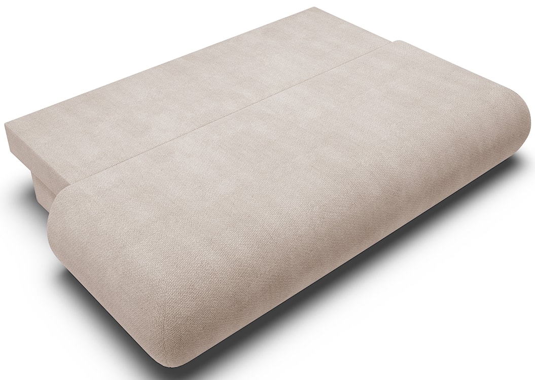 Kanapa rozkładana trzyosobowa Armone jasnobeżowa szenil  - zdjęcie 3