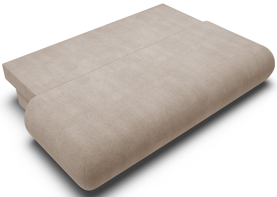 Kanapa rozkładana trzyosobowa Armone beżowa szenil  - zdjęcie 3