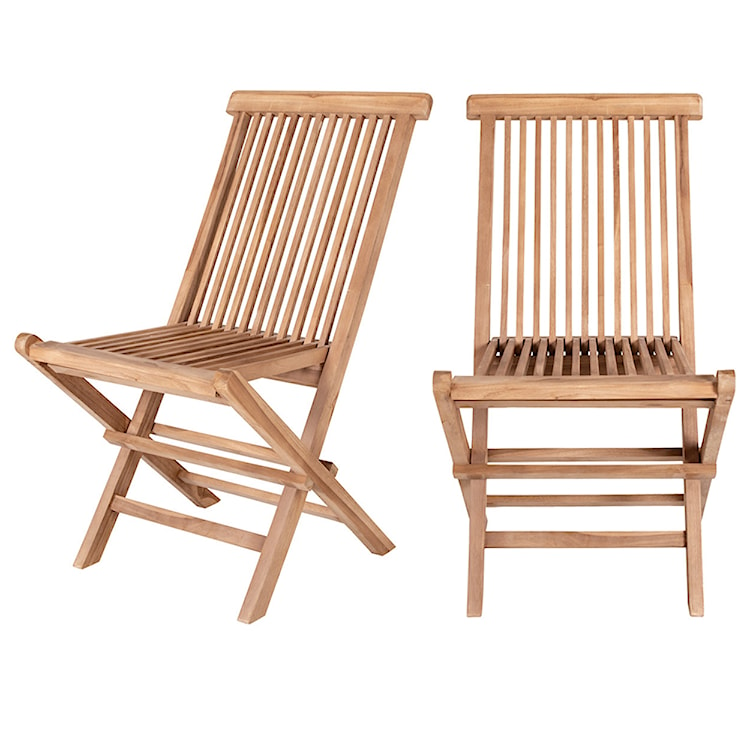 Składany stolik ogrodowy Firrol z dwoma krzesłami ogrodowymi Rewani  - zdjęcie 6