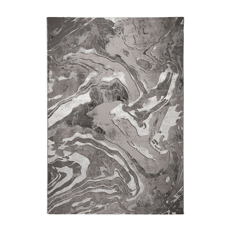 Dywan nowoczesny Marbled srebrny Prostokątny/120x170 cm