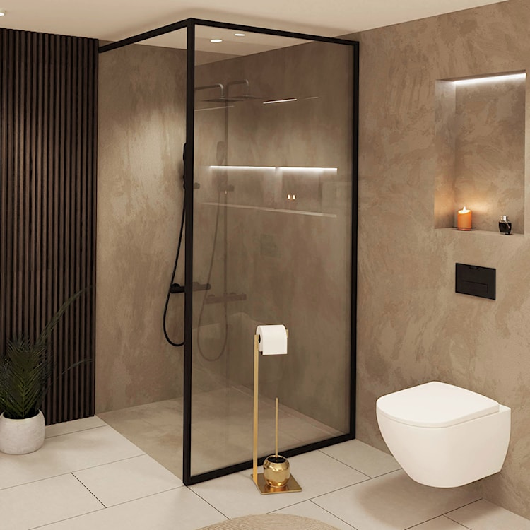 Szczotka do WC Kegon złota  - zdjęcie 2