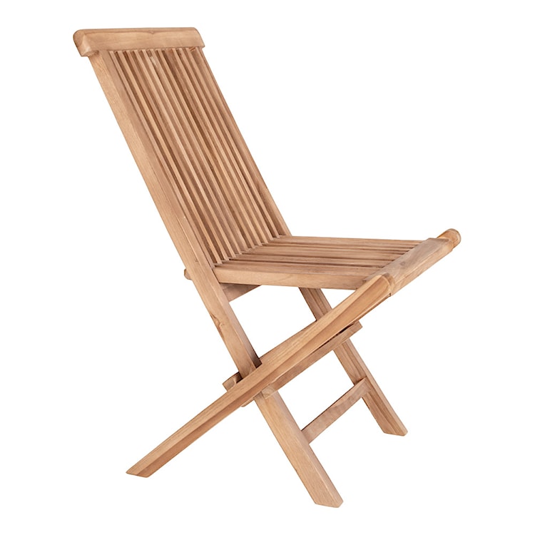 Krzesło ogrodowe Rewani 89 cm z drewna tekowego  - zdjęcie 6