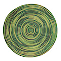 Podkładka pod talerz Karrins okrągła średnica 38 cm zielona  - zdjęcie 3