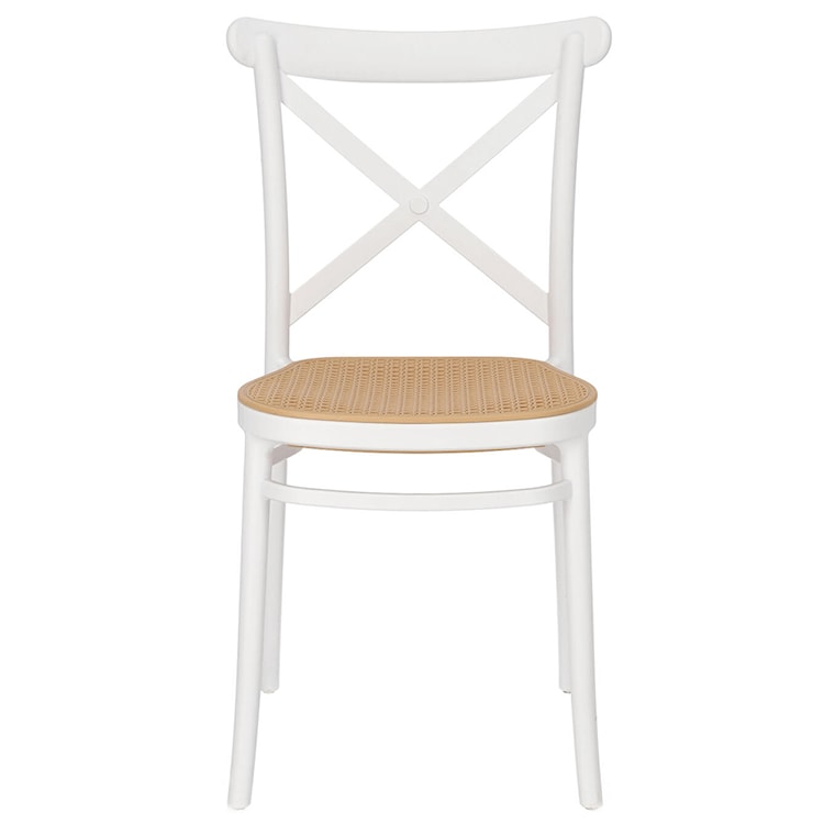 Krzesło z tworzywa Frairlo białe  - zdjęcie 3