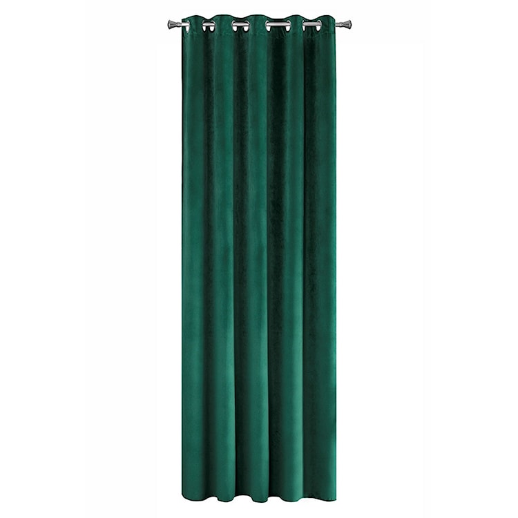 Zasłona Yerodin welwetowa 140x270 cm czarna 