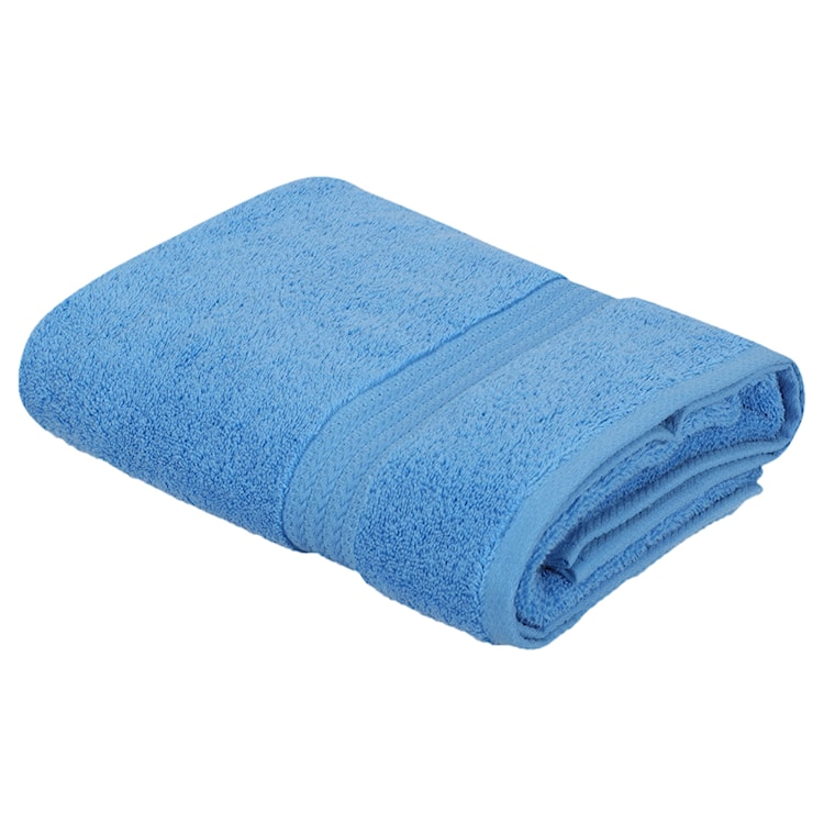 Ręcznik do kąpieli Bainrow 70/140 cm niebieski  - zdjęcie 2