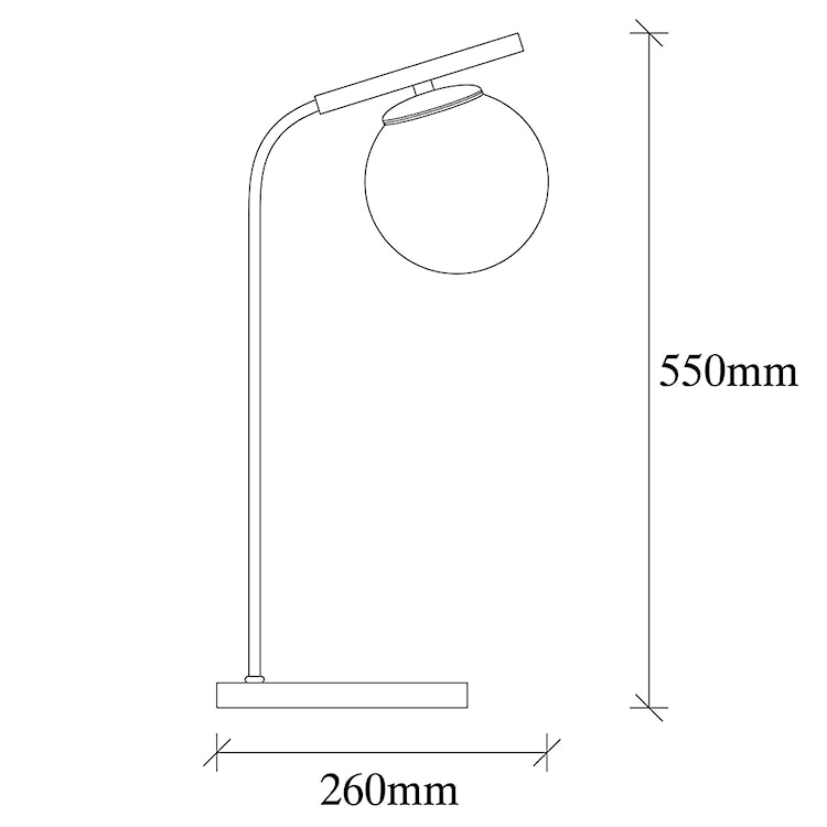 Lampa stołowa Amarantis minimalistyczna  - zdjęcie 6