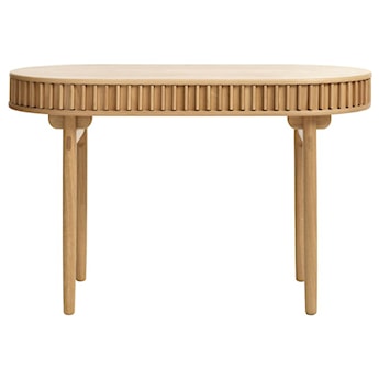 Biurko Yoffers 120x60 cm lamele dąb naturalny