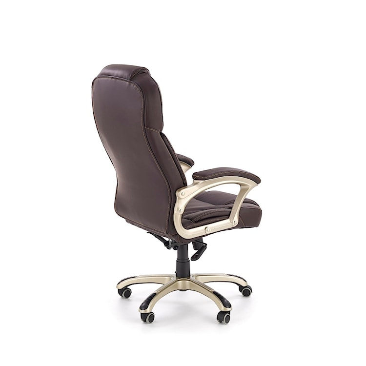 Fotel biurowy Perito brązowy  - zdjęcie 4