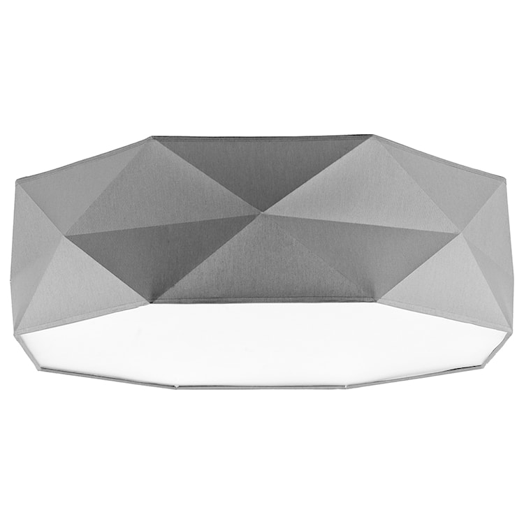 Plafon sufitowy Konte średnica 52 cm szary 