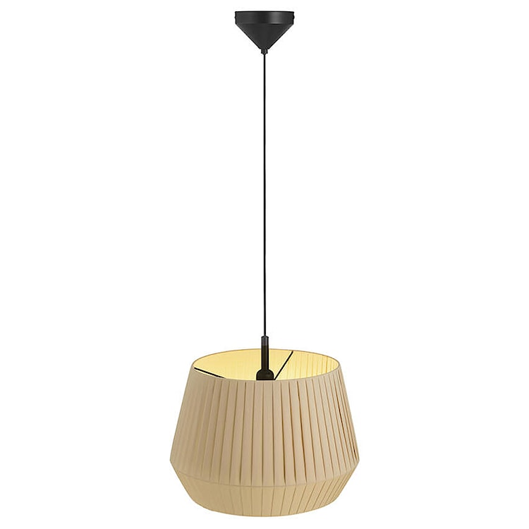 Lampa wisząca Dicte średnica 40 cm beżowa  - zdjęcie 5
