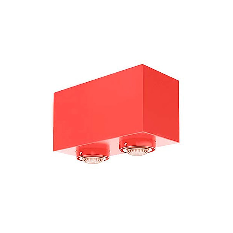 Lampa sufitowa Boxie x2 LEGO czerwona