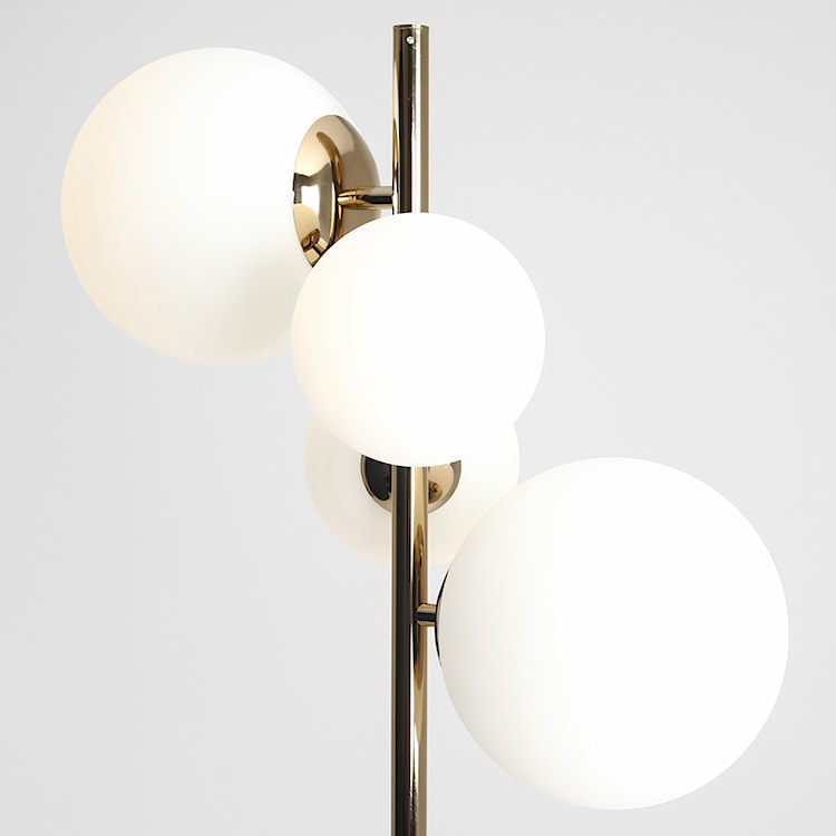 Lampa podłogowa Mauric 161 cm złota  - zdjęcie 6