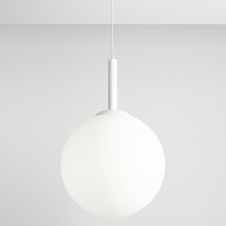 Lampa wisząca Mauric x3 średnica 50 cm biała  - zdjęcie 5
