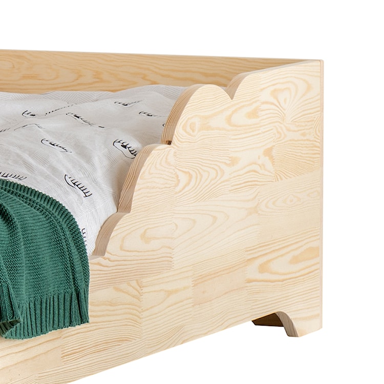 Łóżko Biden dziecięce z drewna 100x190 cm  - zdjęcie 5