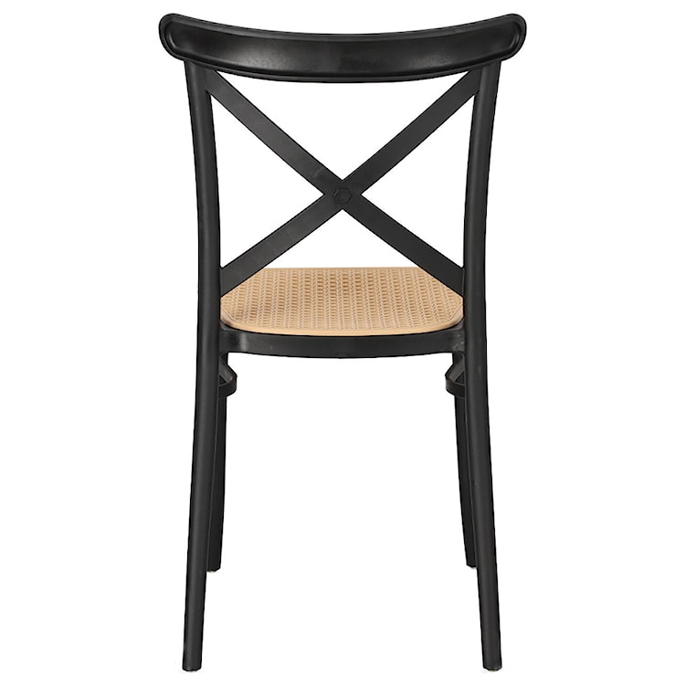 Krzesło z tworzywa Frairlo czarne  - zdjęcie 8