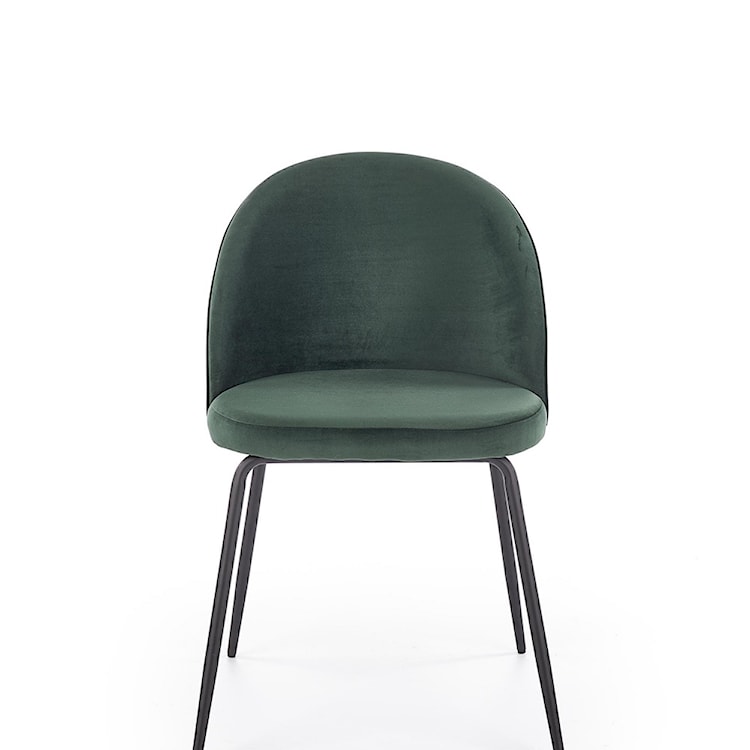 Krzesło tapicerowane Naiva butelkowa zieleń  - zdjęcie 8
