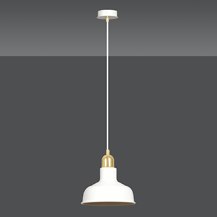 Lampa wisząca Ibere średnica 21 cm biała  - zdjęcie 5