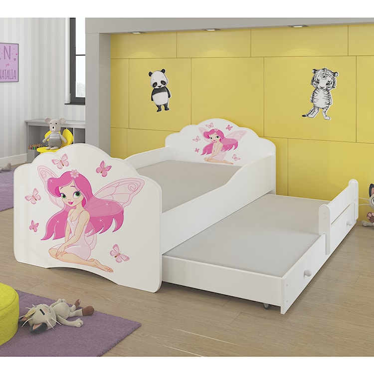 Łóżko dziecięce podwójne Ruhsen 160x80 cm Wróżka  - zdjęcie 2