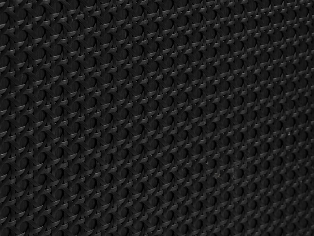 Komoda trzydrzwiowa Mogest czarna plecionka boho  - zdjęcie 5