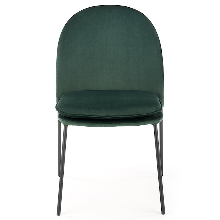 Krzesło tapicerowane Sunbertes zielone  - zdjęcie 2