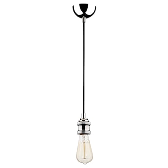 Lampa sufitowa Pabella vintage srebrna