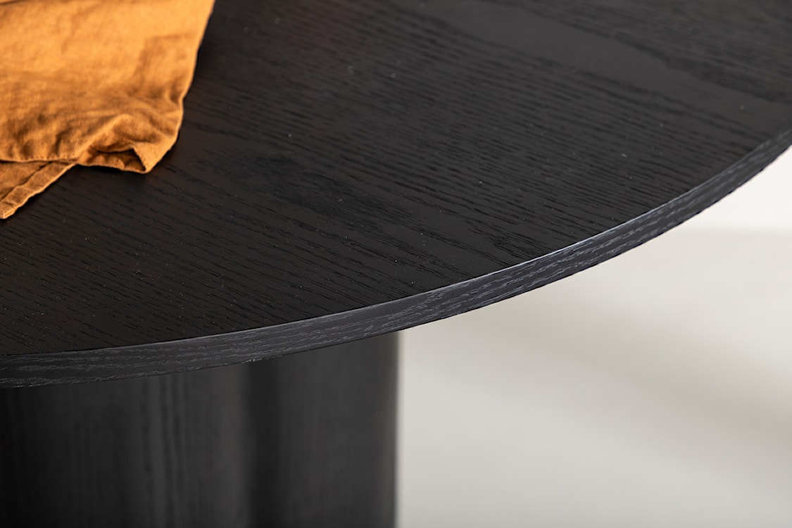Stół do jadalni Convalder 110x110 cm czarny  - zdjęcie 3