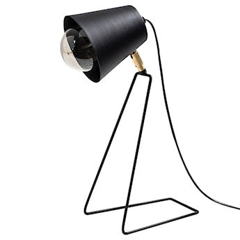 Lampa stołowa Dantarilia minimalistyczna czarna