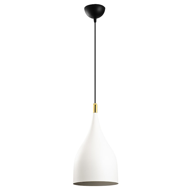 Lampa sufitowa Ardulace średnica 25 cm biała 