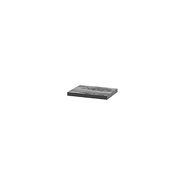 Blat łazienkowy Tingry 30x23 cm beton czarny