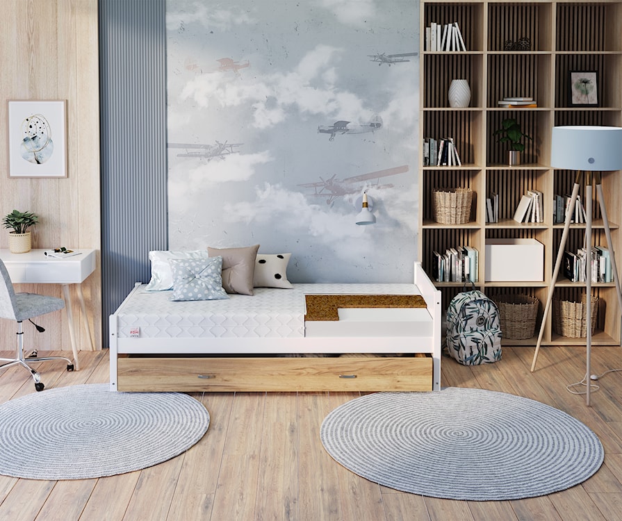 Materac dla dzieci 60x120 cm Achinam z kokosem  - zdjęcie 2