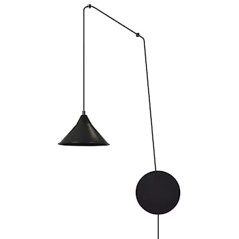 Lampa wisząca Banessy na wysięgniku czarna x1