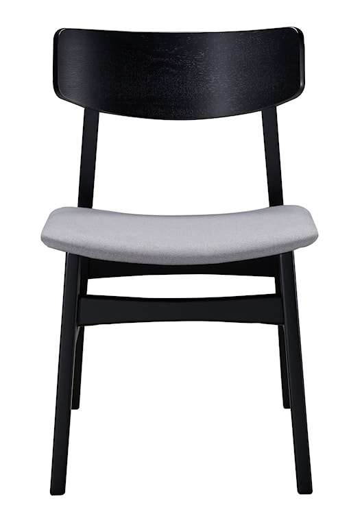 Krzesło drewniane Paraves dąb czarny/ jasnoszare  - zdjęcie 6