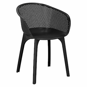 Krzesło z tworzywa Depleave czarne