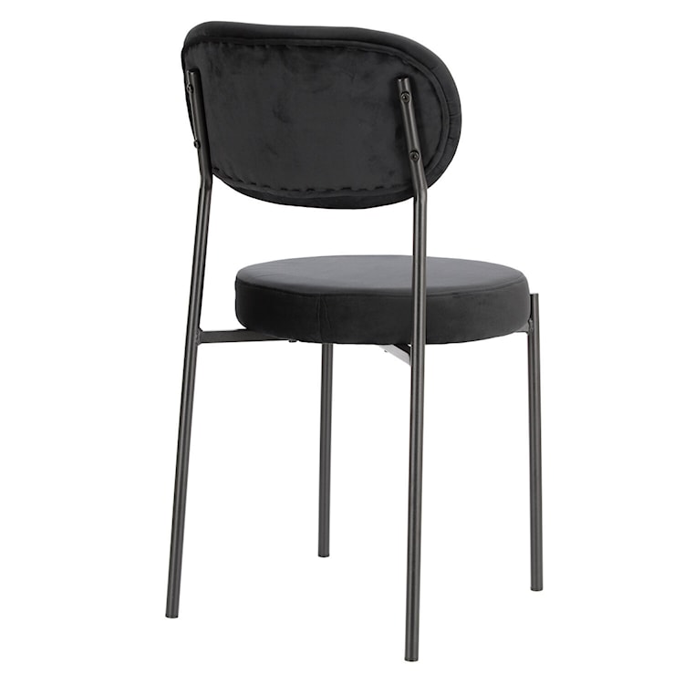 Krzesło tapicerowane Shoccur czarny velvet  - zdjęcie 6