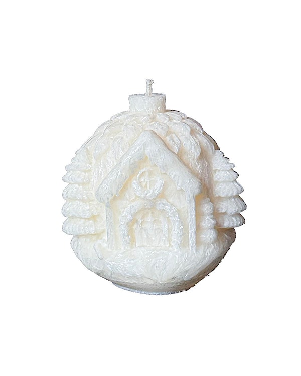Świeca z wosku palmowego Christmas Bauble 280 g  - zdjęcie 3