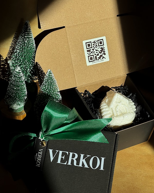 Świeca z wosku palmowego Christmas Bauble 280 g  - zdjęcie 5