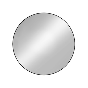 Lustro ścienne Tiny Border Round średnica 90 cm złote